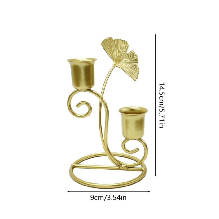 Wrought Iron Pillar Candle Holder Candlestick Metal Candle Holder Candelabrate