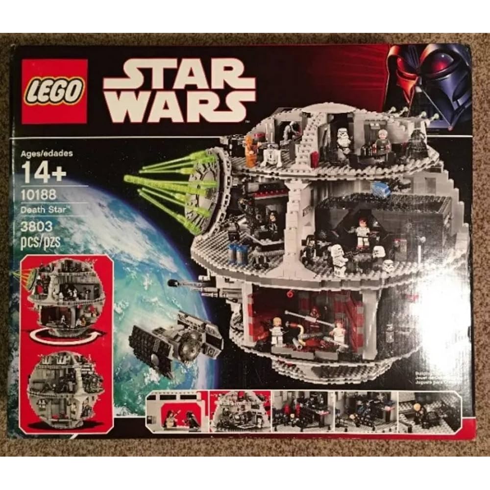 Lego Star Wars Death Star 10188 Building Set with Detailed Design and Collectible Features