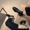 Sheepskin Version~ Simple Leather Chelsea Boots Women's Autumn High-end Small Short Boots Cigarette Boots Single Boots Small Ankle Boots