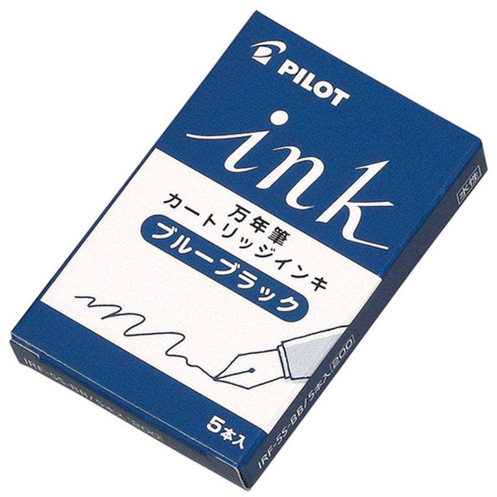 

Картридж для перьевой ручки Pilot, 5 шт., сине-черный IRF-5S-BB