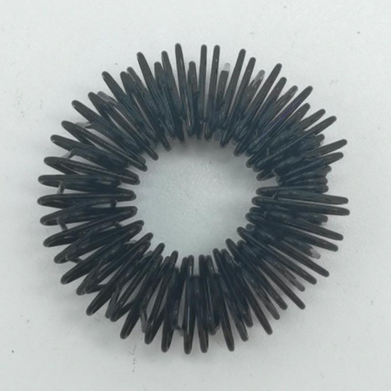 

Цветное мини-кольцо-массажер для пальцев - Игрушка для снятия стресса и декомпрессии чёрный