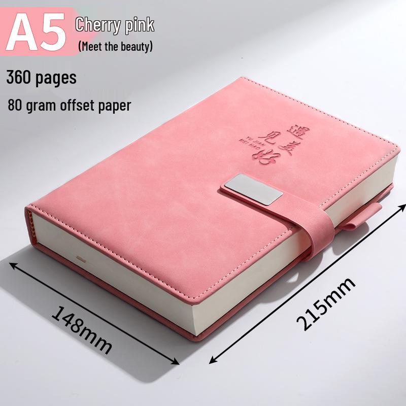 Deluxe A5/B5 Business Planner Notebook with Custom Logo Gift Box