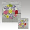 Easter Meal Mat Home Party Floral Pattern Decorative Coaster Ornament Table Mat Placemats Slip-resistant Decorations