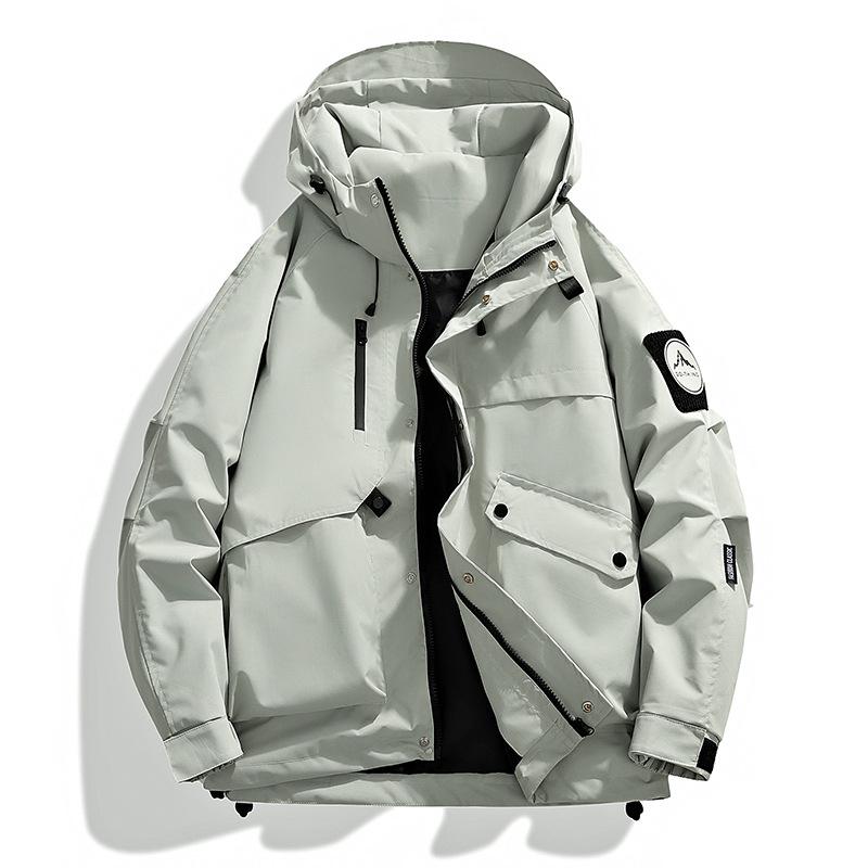 Men's Camouflage Hooded Jacket - Spring/Autumn Fashionable Casual Outerwear