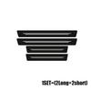 4PCS Car Door Plate Sill Scuff Cover Anti-Scratch Sticker Protector Strip Trim