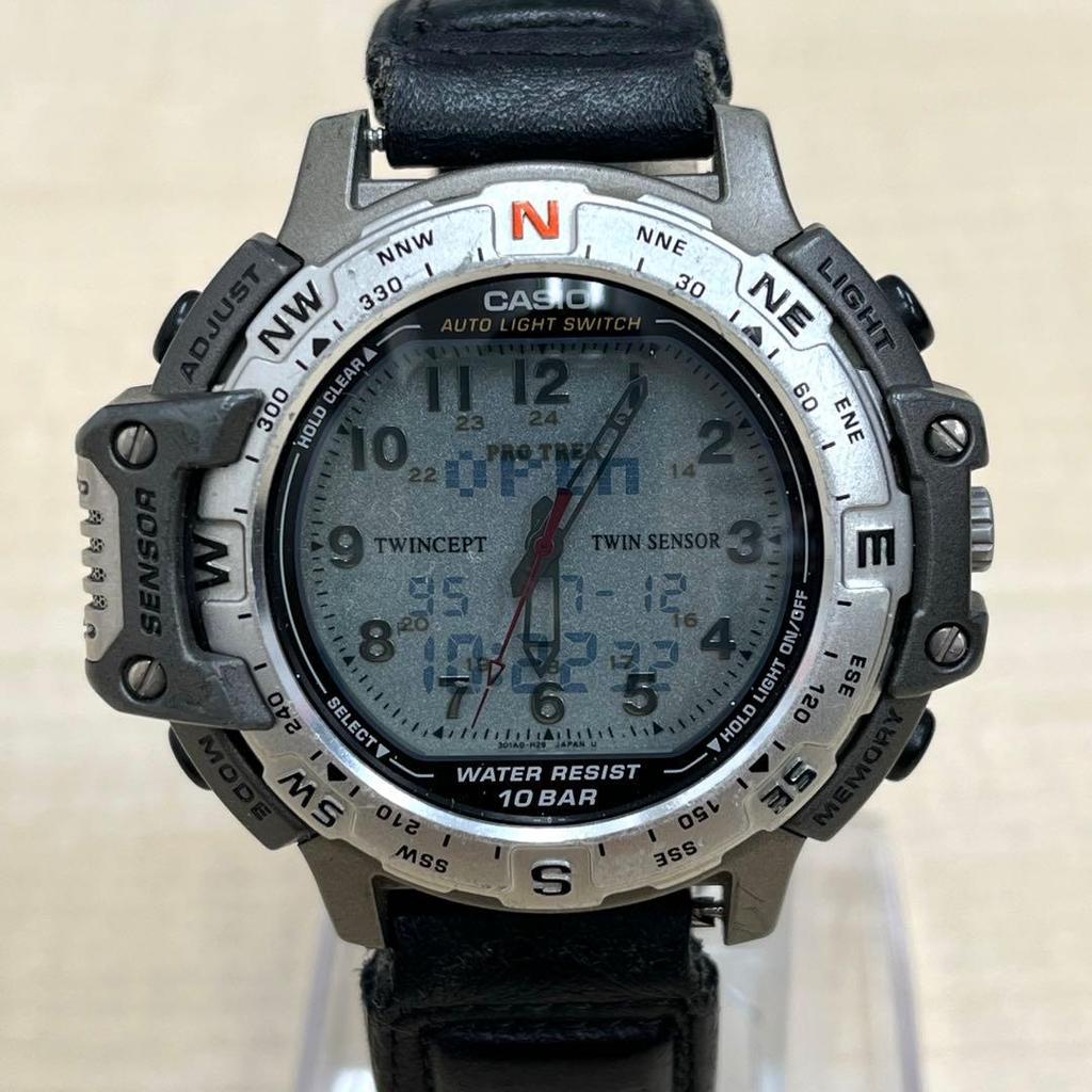 Used CASIO PRO TREK TzuyuN SChosoR Watch