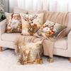 4pcs Christmas Pillow Covers Christmas Party Decoration 2025 Xmas Santa Claus Pillow Cover Navidad Natal New Year Gift 2026