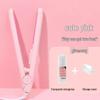 Dual-Use Mini Curl & Straighten Iron for Bangs with Portable Straightening Plate