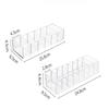 1pc Transparent Cosmetics Storage Box Makeup Holder Jewelry Organizer Home Plastic Desk Storage Organizer