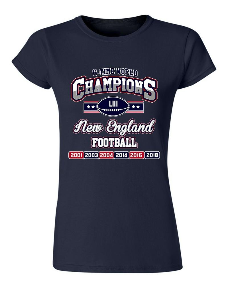 Junior New World Champion 6-Time New England Football Sports DT T-Shirt Tee Unisex T-Shirt L