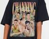 CHANNING TATUM Shirt, Channing Tatum Vintage T-Shirt, Funny Channing Tatum Retro 90s Merch, Channing Tatum American Actor Homage Fan Gift