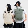 Unisex Rolltop Rucksack Wasserdichtes Nylon Lässige Schultasche Große Kapazität Reise Tagesrucksack