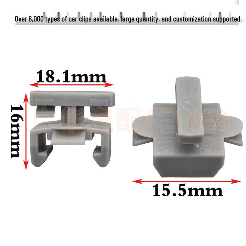 Volvo Compatible Curtain Rail Clip and Buckle for Delong Guide Rails