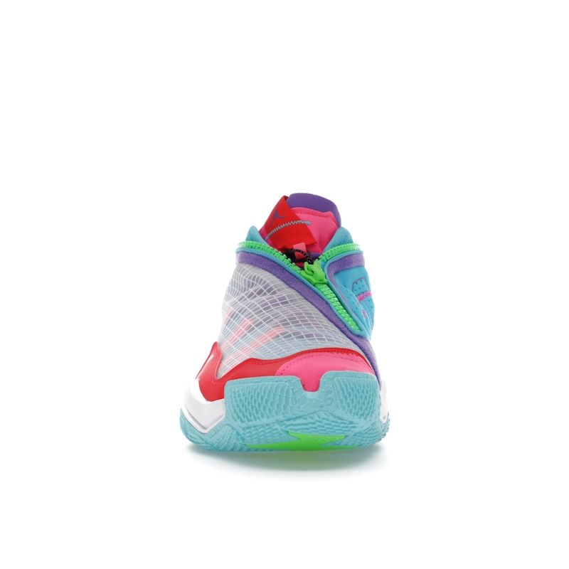 Air Jordan Why Not Zer0.6 Childhood Men Sneakers Blue White Siren-Red DO7189-100