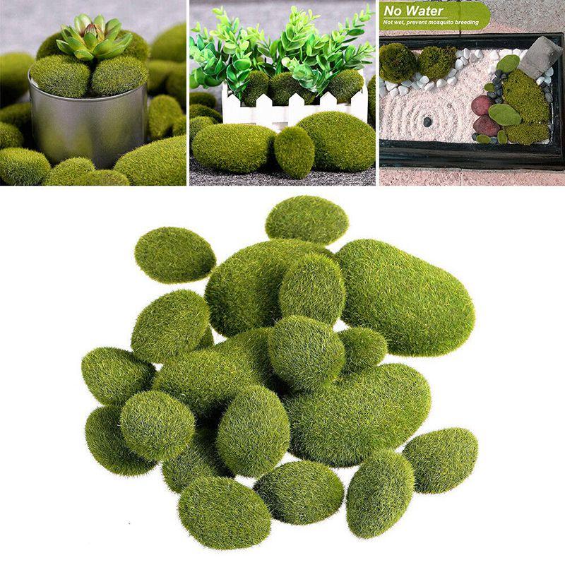 Elegante Mooskugel Kunstrasenrasen für dauerhafte Mikrolandschaftsdekoration