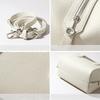 Genuine Leather Women's Bag Large-capacity Zipper Bag Crossbody Bag Fashionable Boston Bag