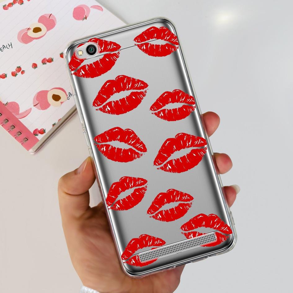 For Xiaomi Redmi 4A Case Fashion Butterfly Transparent Silicone Soft Cover For Xiaomi Redmi 5A Funda Redmi5A Redmi4A Phone Cases