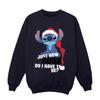 Disney Womens/Ladies Lilo & Stitch Just How Good Sweatshirt