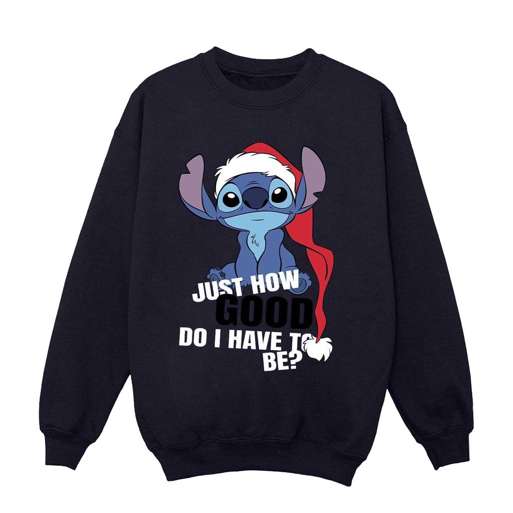 Disney Womens/Ladies Lilo & Stitch Just How Good Sweatshirt