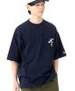 New Era Classic NE Short Sleeve Exclusive To Size Size Oversized Cotton Tee T-Shirt, Navy, ONSPOTZ, L, S/S,