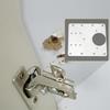 Stainless Steel Furniture Hardware Repair Hinge Plate for Kitchen Doors for Living Room School & Hospital Applications