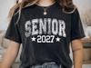 Comfort Colors® Senior 2027 Shirt, Class of 2027 Graduation Tee, Vintage Graduate Gift, Back To School Top