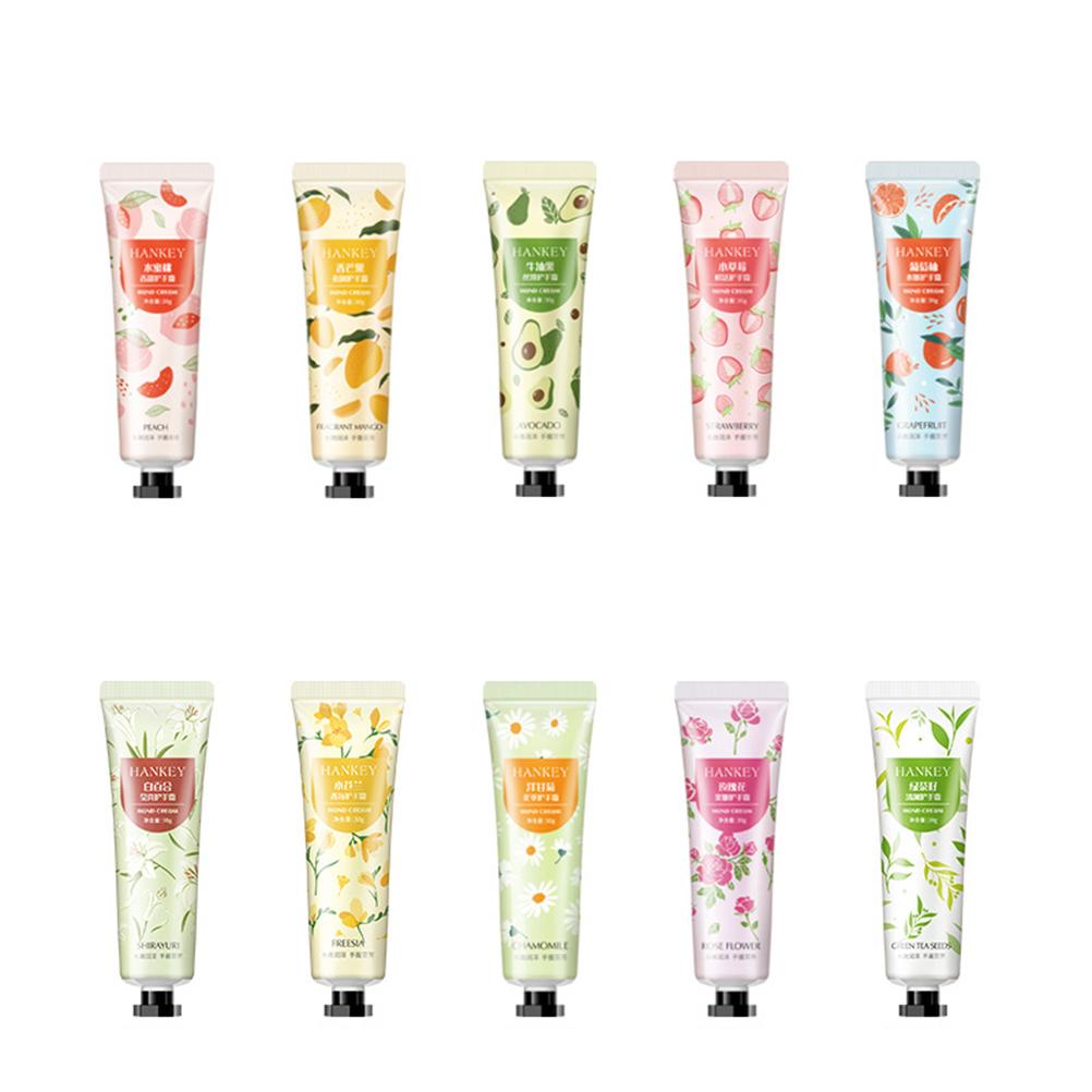 10 Pcs Mini Hand Cream Floral Fragrance Hand Cream Moisturizing Hand Care Cream Gift Set Gift for Mother s Day