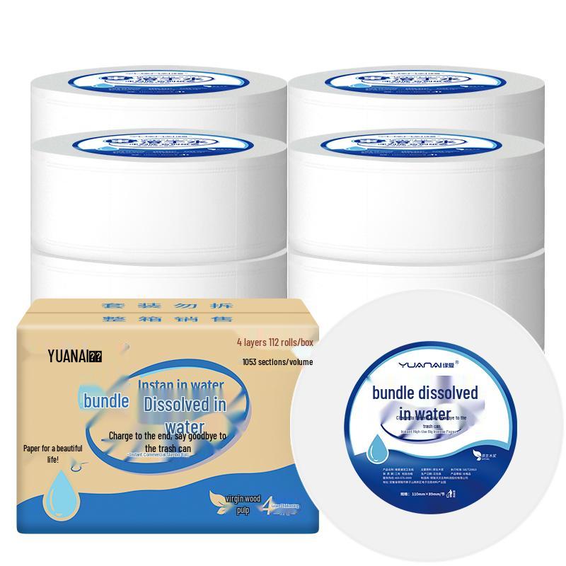Yuan'ai Gewerbliches 4-lagiges Jumbo-Toilettenpapier