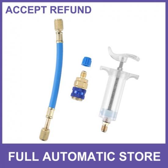 Набор инжекторов красителя масла для автокондиционеров 30 мл / 1 унция Ручной инжектор красителя масла для компрессоров HVAC