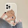Cartoon Capybara Phone Case Hard Leather For iPhone 16 15 14 13 12 Mini 11 14 Pro Max Xs X Xr 7 8 Plus Fundas