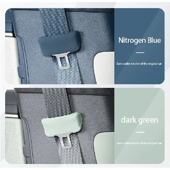 For ZEEKR 001 ZEEKR X Seat belt with silicone protective cover Scratch resistant and silent Seat belt accessories