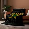Green and Gold Star Logo Blanket Print Blanket Soft and Cozy Perfect for the Living Room Bed Sofa or a Nap,gift