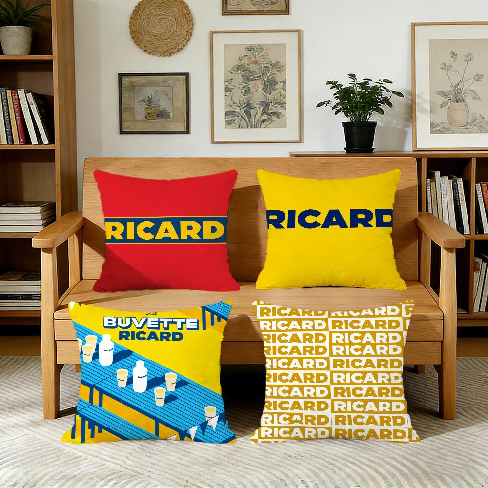 Fashion RRicards Cushion Cover For Pillow Printing Sofa Decoration Home Car Room Coffee Shop Office Nordic Simplicity