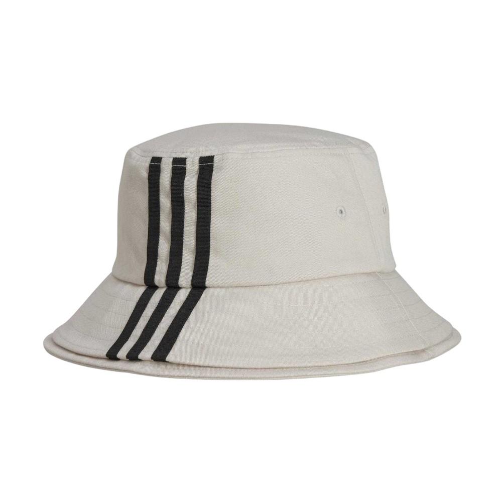 Y-3 Cappello da pescatore in twill di cotone a 3 strisce