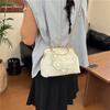 Handbag Women Cloth Flower Chain Strap Evening Wedding
