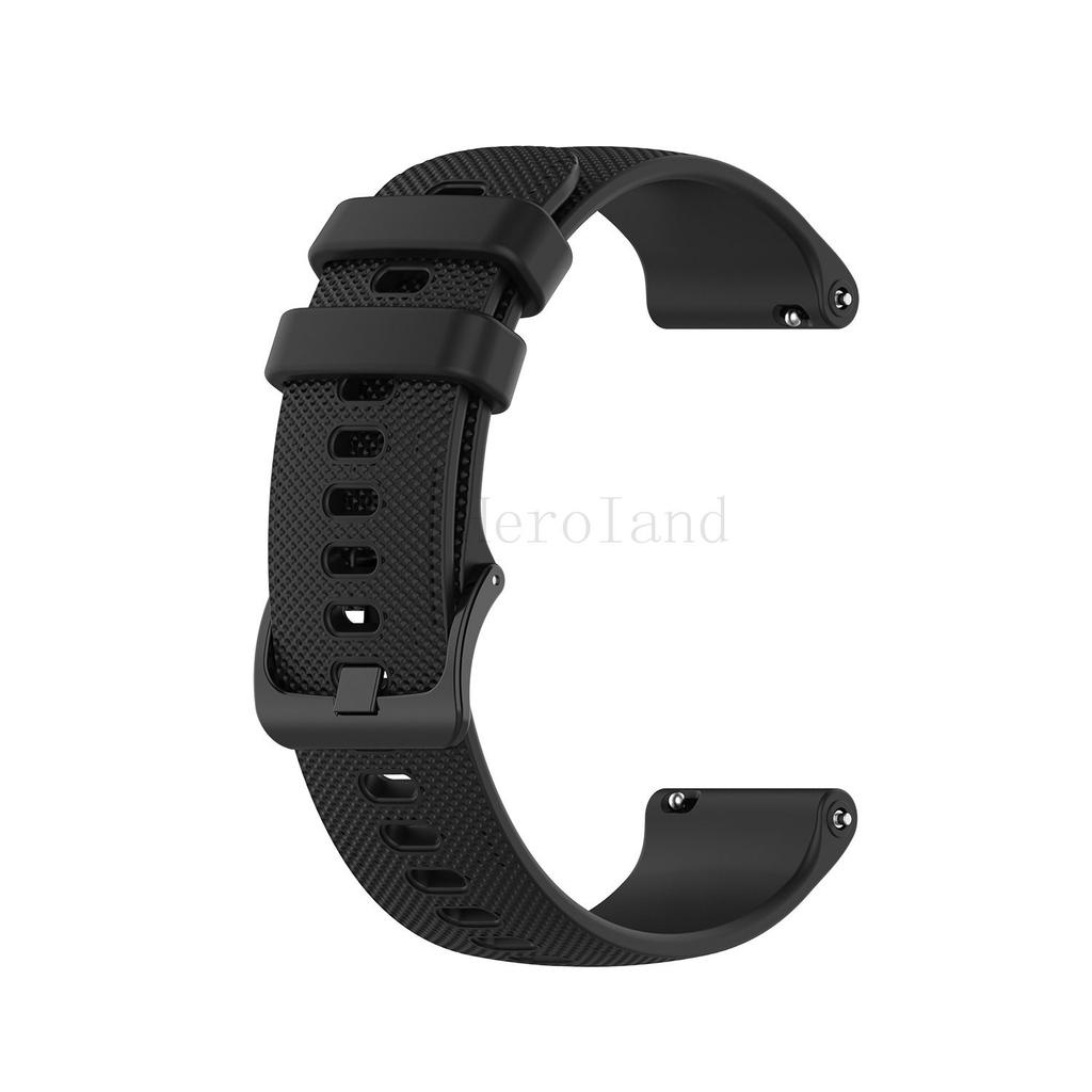18 20 22MM Watch Strap For Garmin Vivoactive 4S 4 3 Smart Watch Sport Silicoe Wristband For Garmin Active S / Move 3S Bracelet
