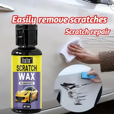 Rimuovi graffi auto, kit riparazione vernice auto aggiornato, pasta riparatrice per lucidatura e ceratura per riparazione graffi
