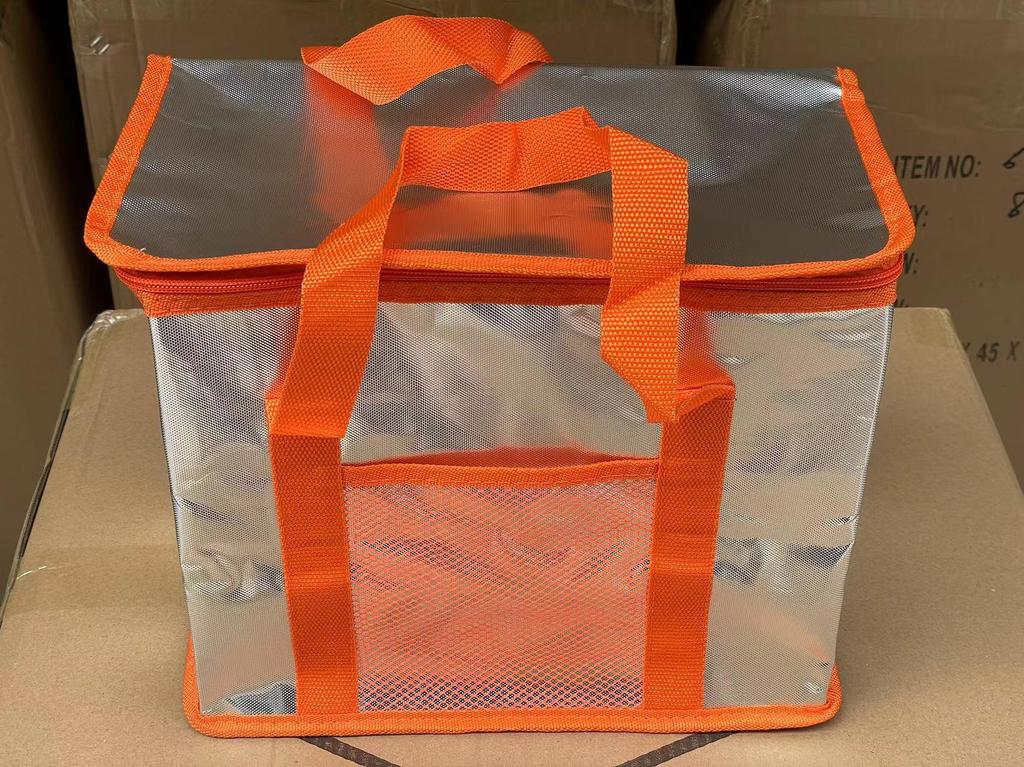 Portable Aluminum Foil Insulated Lunch Bag for Outdoor Picnic