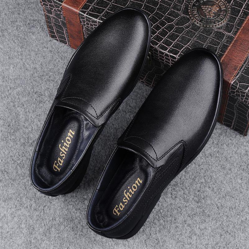 Fashion New Mens Italian Handmade Penny Loafers Genuine Leather Casual Flats Comfortable Driving Shoes Fast Delivery Male Business Shoes