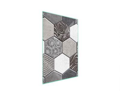 GLAZEN SNIJPLANK 35x52 Patroon
