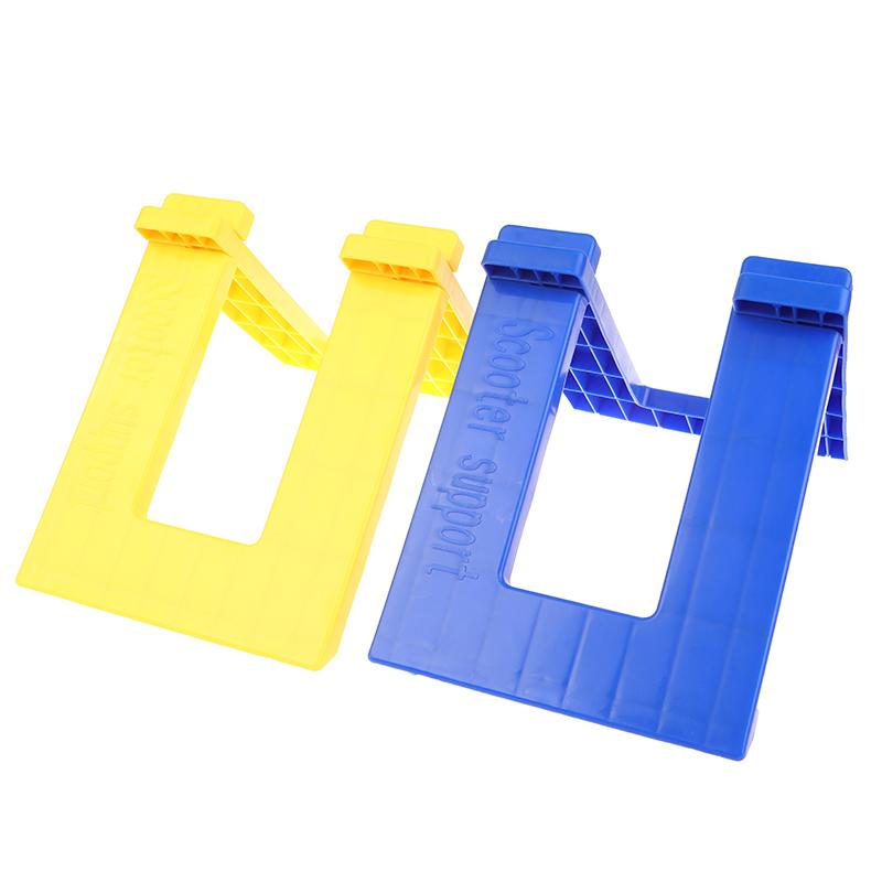 1 pezzo Per Bici per Bambini da 10 12 Pollici Staffa in Plastica Cavalletto di Parcheggio Staffa Portabici Portapacchi Accessori per Ciclismo