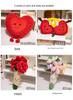 Heart-Shaped Rose Bouquet Plush Doll - 2025 Valentine's Day Gift for Girlfriend