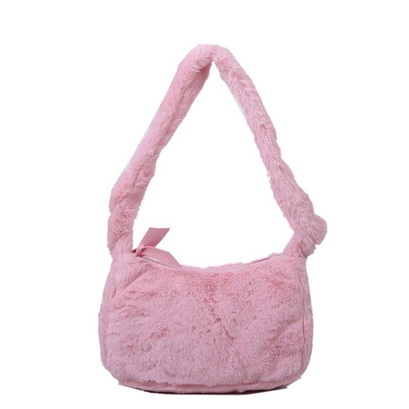 fuzzy purse