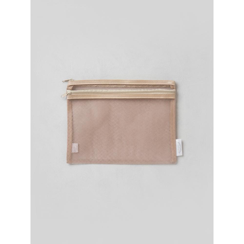 

Daiso Mesh Pouch Medium Beige