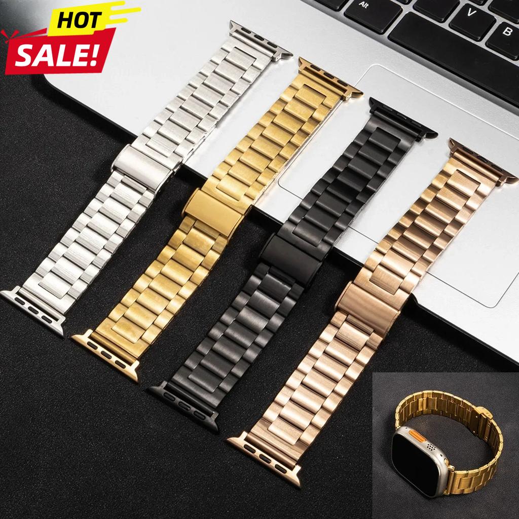 Stainless Steel Band For Apple Watch Strap 49mm 46 44mm 40mm 42mm 38mm 41mm Watchband Bracelet iWatch 11 10 SE 9 86 7 Ultra 8 45
