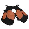 Equine Farrier Apron Adjustable Wear Proof Canvas with PU Split Leather Coating Stable Horse Grooming Protective Supplies