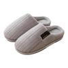 Men's Cotton Slippers for Winter Living Indoors, Anti Slip and Warm Woolen Cotton Shoes for Women In Winter