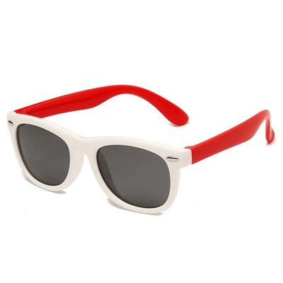 Gafas de Sol de Moda para Bebé de Silicona No Polarizadas UV400 Gafas para Niños Gafas Gafas de Sol Lente AC Gafas de Seguridad Regalo Niños