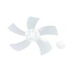 Fan Accessories Fan Blade Low Nois With Nut Cover For Fan Desk Fan Plastic Replacement Part Temperature Resistance