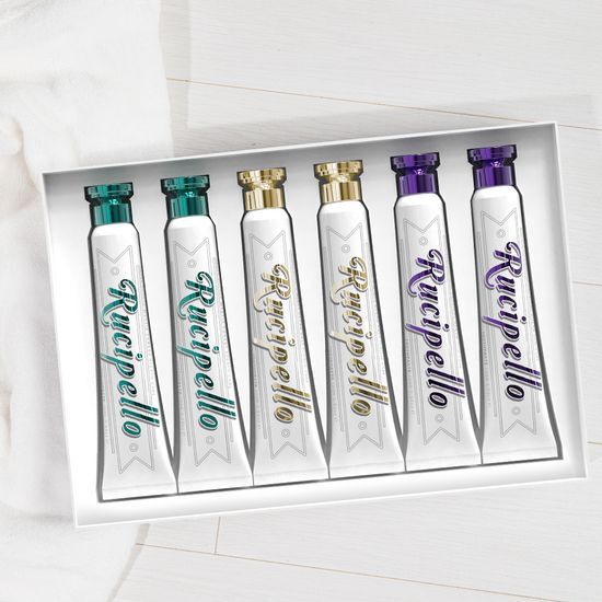Rucipello Toothpaste 6-piece Set (2 Mystic Forest 100g + 2 White Pearl Ocean 100g + 2 Tropical Ocean 100g)
